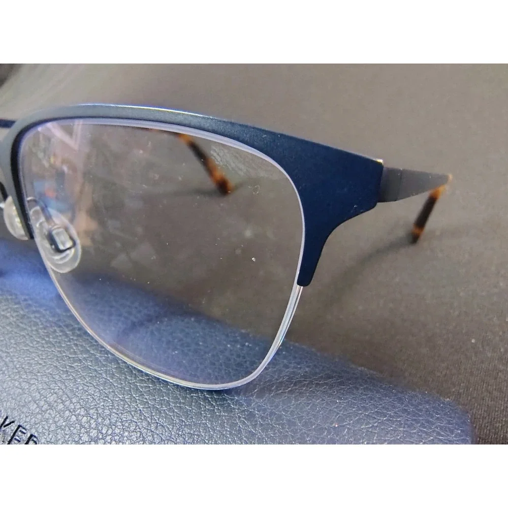 Warby Parker Wallis W 2550 Eyeglasses‎ - Matte Blue & Tortoise - 53-20-145